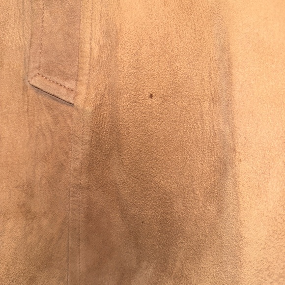 Vintage Suede Coat Fur Collar New England Sportswear Co. Size Unknown - Picture 14 of 14